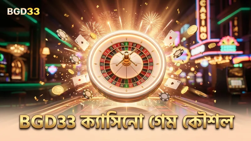 BGD33 ক্যাসিনোর বিভিন্ন গেমের নিয়ম ও কৌশল বিস্তারিত