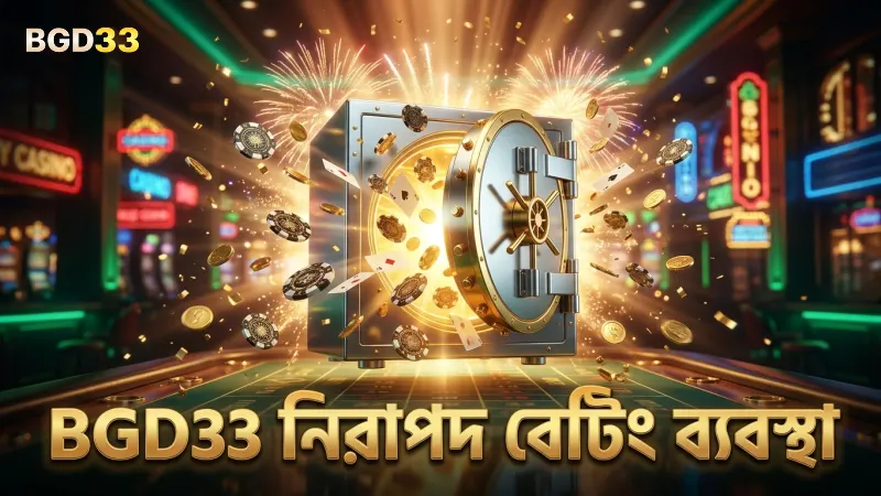 স্লট, লাইভ ও স্পোর্টস বেটিংয়ের জন্য BGD33 নিরাপত্তা ব্যবস্থা