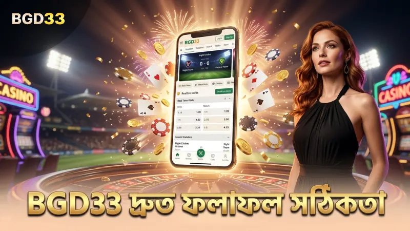 BGD33 এর কালার গেমে দ্রুত ফলাফল ও উচ্চ সঠিকতা পাওয়া যায়।