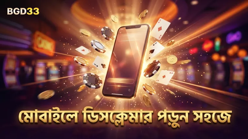 মোবাইল ডিভাইসে ডিসক্লেমার বুঝতে সহজ নির্দেশিকা