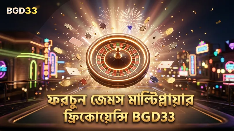 মাল্টিপ্লায়ার চাকার ফ্রিকোয়েন্সি ফরচুন জেমসে গুরুত্বপূর্ণ।