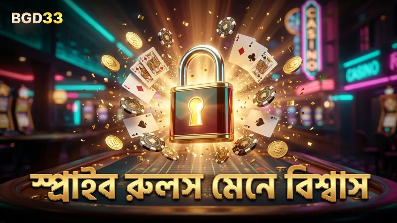 অফিশিয়াল স্প্রাইব রুলস মেনে খেলায় বিশ্বাস বাড়ান