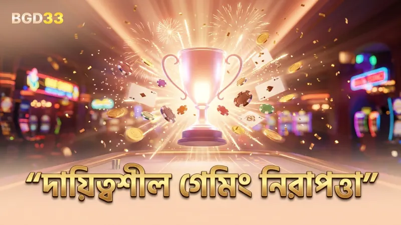দায়িত্বশীল গেমিং মানসিক ও আর্থিক সুরক্ষা নিশ্চিত করে।