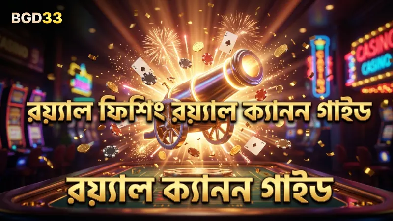 রয়্যাল ফিশিং-এ রয়্যাল ক্যানন গাইড দক্ষতার সঙ্গে খেলোয়াড়দের সাহায্য করে।