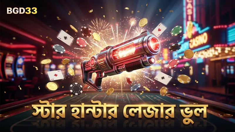 লেজার গান ব্যবহারে ভুল বোঝাবুঝি স্টার হান্টারে ক্ষতি করে