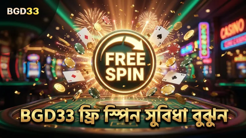 BGD33-এর সাহায্যে ফ্রি স্পিনের সঠিক সুবিধাগুলো বুঝে খেলুন